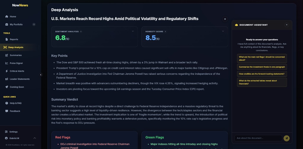 Cálculo de los principales ratios financieros